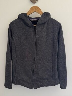 The North Face Gray Full Zip Hoodie Jacket